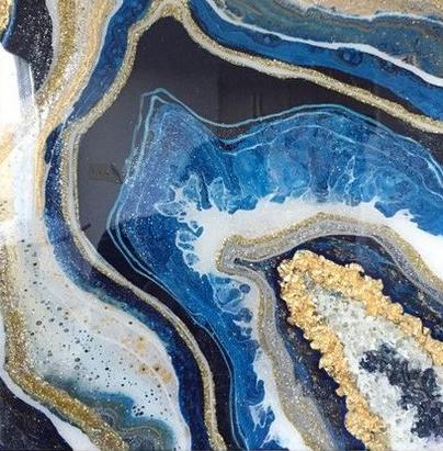 Примеры сюжетов для мастер-класса Resin art - мастер-класс картины эпоксидной смолой - сюжет 9