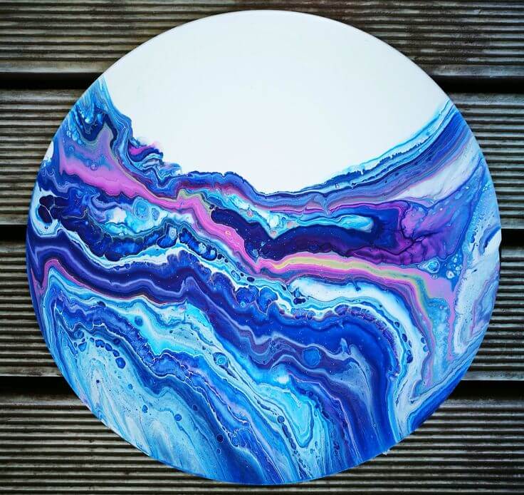 Примеры сюжетов для мастер-класса FLUID ART - техника жидкого акрила - сюжет 0