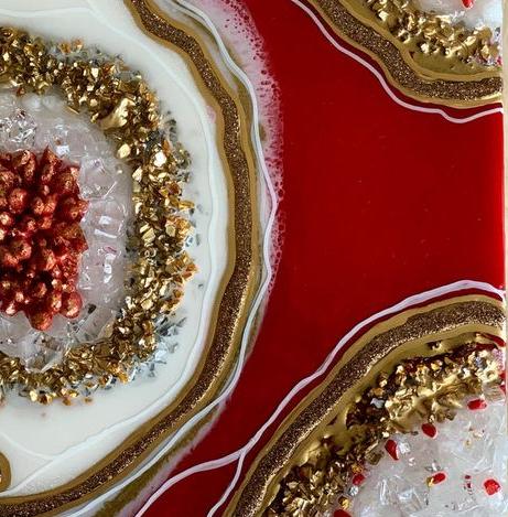 Примеры сюжетов для мастер-класса Resin art - мастер-класс картины эпоксидной смолой - сюжет 5