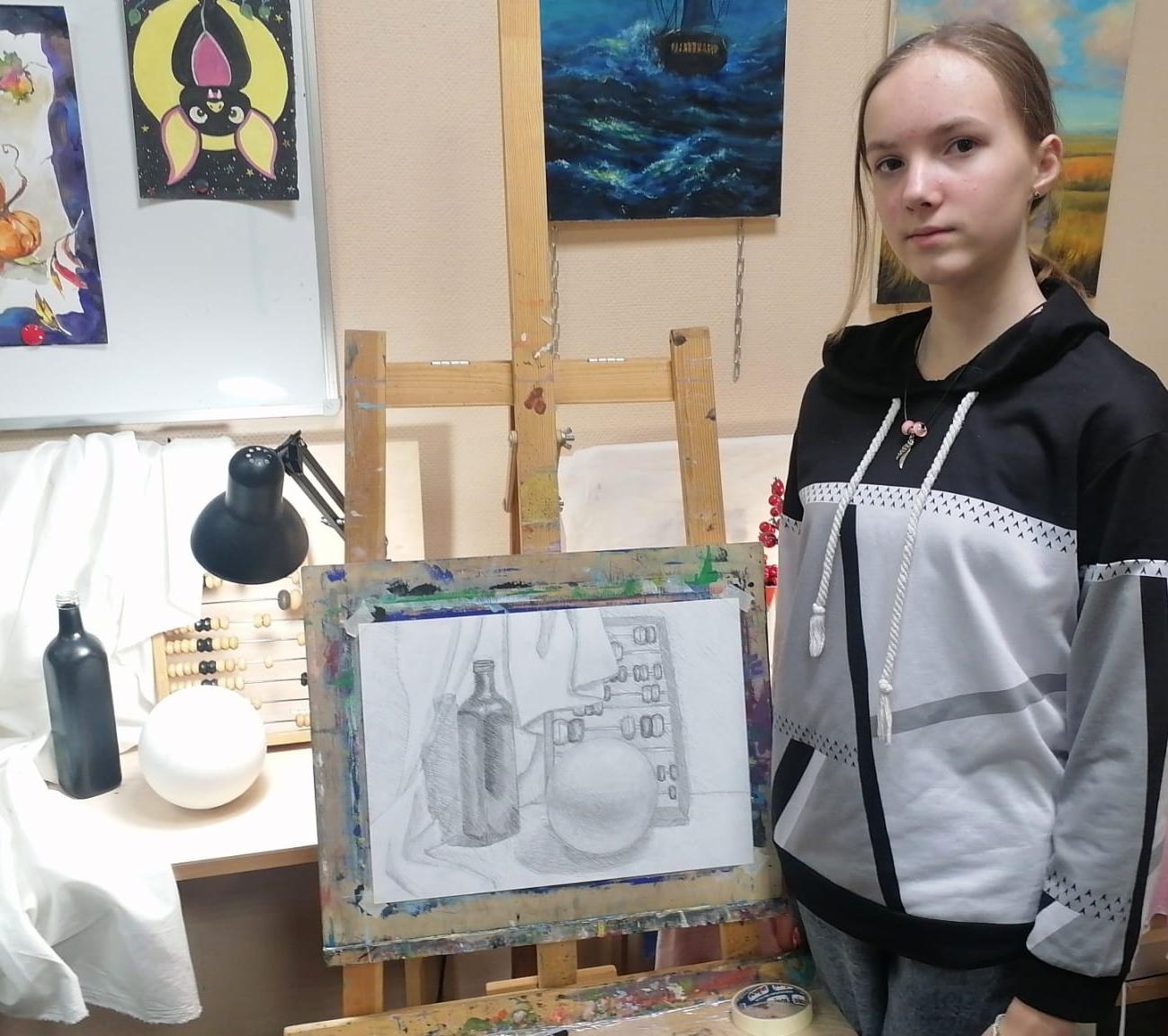 Фотографии с мастер-класса Подготовка к поступлению в художественное заведение - фото 12