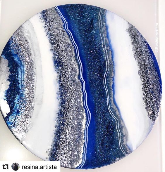 Примеры сюжетов для мастер-класса Resin art - мастер-класс картины эпоксидной смолой - сюжет 7