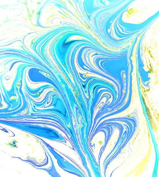 Примеры сюжетов для мастер-класса FLUID ART - техника жидкого акрила - сюжет 5