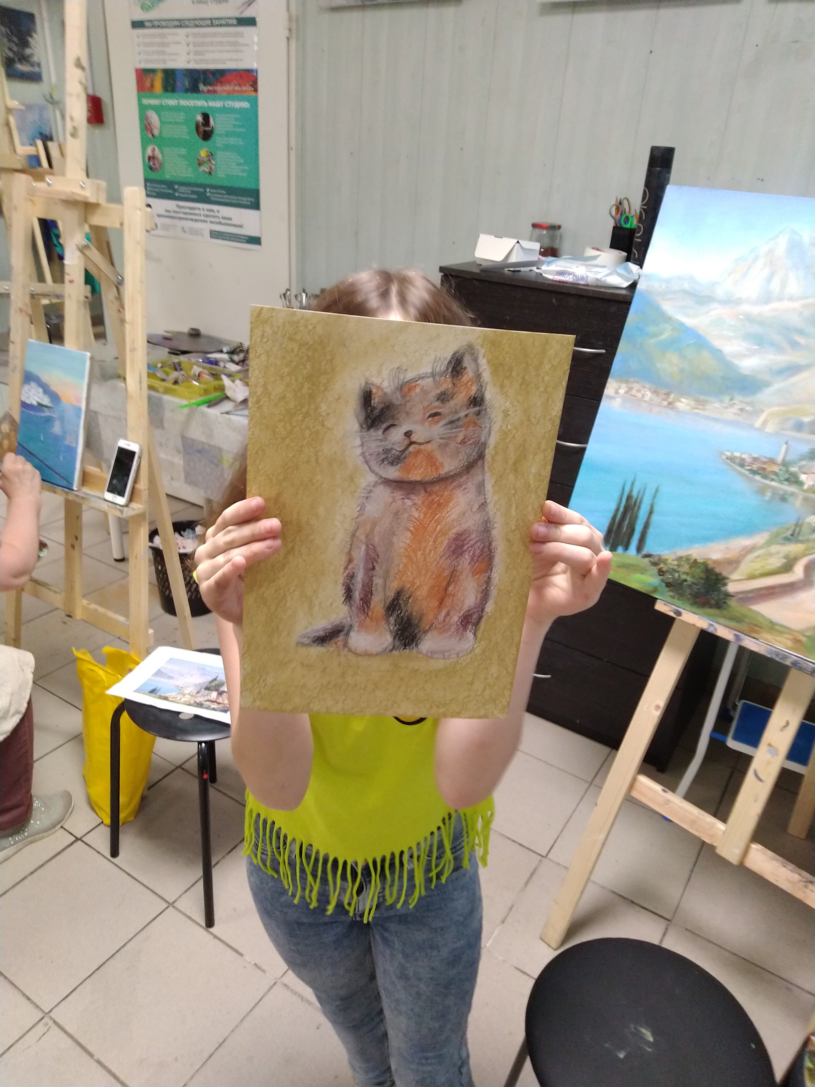 Фотографии с мастер-класса Мастер-класс "Картина пастелью" - фото 18