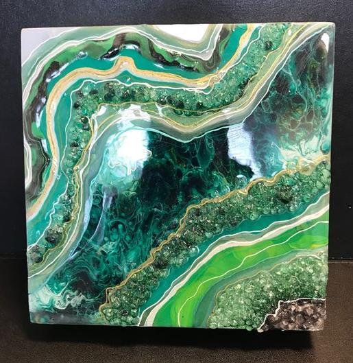 Примеры сюжетов для мастер-класса Resin art - мастер-класс картины эпоксидной смолой - сюжет 8