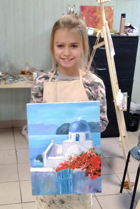 Фотографии с мастер-класса Масляная живопись с нуля - фото 18