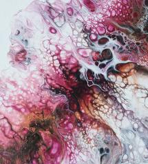 Примеры сюжетов для мастер-класса FLUID ART - техника жидкого акрила - сюжет 2