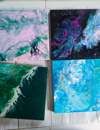 FLUID ART - фотография 14