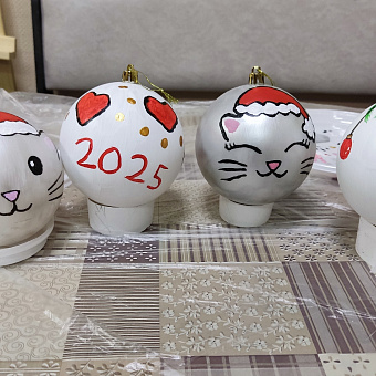 Новогодние мастер-классы к 2025 году - фотография 1
