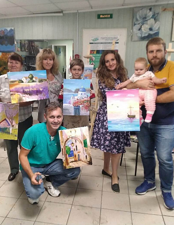 Рисуем семьями - фотография 1