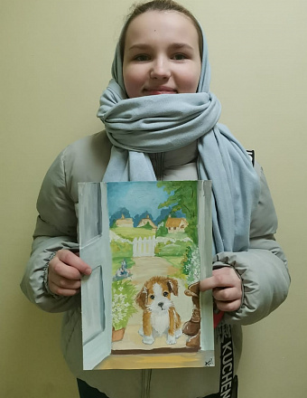 Рисуют  школьники - фотография 143